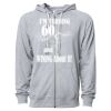 Icon Unisex Lightweight Loopback Terry Full-Zip Hooded Sweatshirt Thumbnail