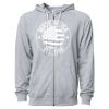 Icon Unisex Lightweight Loopback Terry Full-Zip Hooded Sweatshirt Thumbnail