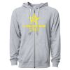 Icon Unisex Lightweight Loopback Terry Full-Zip Hooded Sweatshirt Thumbnail