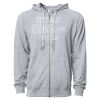 Icon Unisex Lightweight Loopback Terry Full-Zip Hooded Sweatshirt Thumbnail