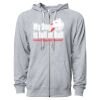 Icon Unisex Lightweight Loopback Terry Full-Zip Hooded Sweatshirt Thumbnail