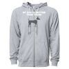 Icon Unisex Lightweight Loopback Terry Full-Zip Hooded Sweatshirt Thumbnail