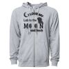 Icon Unisex Lightweight Loopback Terry Full-Zip Hooded Sweatshirt Thumbnail