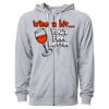 Icon Unisex Lightweight Loopback Terry Full-Zip Hooded Sweatshirt Thumbnail