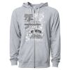 Icon Unisex Lightweight Loopback Terry Full-Zip Hooded Sweatshirt Thumbnail