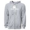 Icon Unisex Lightweight Loopback Terry Full-Zip Hooded Sweatshirt Thumbnail