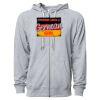 Icon Unisex Lightweight Loopback Terry Full-Zip Hooded Sweatshirt Thumbnail