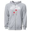 Icon Unisex Lightweight Loopback Terry Full-Zip Hooded Sweatshirt Thumbnail