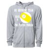 Icon Unisex Lightweight Loopback Terry Full-Zip Hooded Sweatshirt Thumbnail