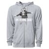 Icon Unisex Lightweight Loopback Terry Full-Zip Hooded Sweatshirt Thumbnail