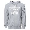 Icon Unisex Lightweight Loopback Terry Full-Zip Hooded Sweatshirt Thumbnail