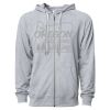 Icon Unisex Lightweight Loopback Terry Full-Zip Hooded Sweatshirt Thumbnail