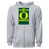 Icon Unisex Lightweight Loopback Terry Full-Zip Hooded Sweatshirt Thumbnail