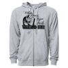 Icon Unisex Lightweight Loopback Terry Full-Zip Hooded Sweatshirt Thumbnail