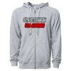 Icon Unisex Lightweight Loopback Terry Full-Zip Hooded Sweatshirt Thumbnail