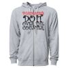 Icon Unisex Lightweight Loopback Terry Full-Zip Hooded Sweatshirt Thumbnail