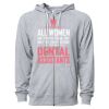 Icon Unisex Lightweight Loopback Terry Full-Zip Hooded Sweatshirt Thumbnail