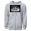 Icon Unisex Lightweight Loopback Terry Full-Zip Hooded Sweatshirt Thumbnail