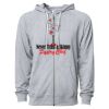 Icon Unisex Lightweight Loopback Terry Full-Zip Hooded Sweatshirt Thumbnail