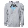 Icon Unisex Lightweight Loopback Terry Full-Zip Hooded Sweatshirt Thumbnail