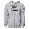 Icon Unisex Lightweight Loopback Terry Full-Zip Hooded Sweatshirt Thumbnail