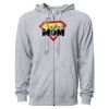 Icon Unisex Lightweight Loopback Terry Full-Zip Hooded Sweatshirt Thumbnail