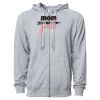 Icon Unisex Lightweight Loopback Terry Full-Zip Hooded Sweatshirt Thumbnail