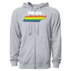 Icon Unisex Lightweight Loopback Terry Full-Zip Hooded Sweatshirt Thumbnail