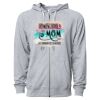 Icon Unisex Lightweight Loopback Terry Full-Zip Hooded Sweatshirt Thumbnail