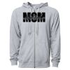 Icon Unisex Lightweight Loopback Terry Full-Zip Hooded Sweatshirt Thumbnail