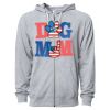 Icon Unisex Lightweight Loopback Terry Full-Zip Hooded Sweatshirt Thumbnail
