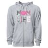 Icon Unisex Lightweight Loopback Terry Full-Zip Hooded Sweatshirt Thumbnail