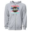 Icon Unisex Lightweight Loopback Terry Full-Zip Hooded Sweatshirt Thumbnail