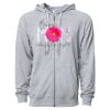 Icon Unisex Lightweight Loopback Terry Full-Zip Hooded Sweatshirt Thumbnail