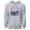 Icon Unisex Lightweight Loopback Terry Full-Zip Hooded Sweatshirt Thumbnail