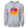 Icon Unisex Lightweight Loopback Terry Full-Zip Hooded Sweatshirt Thumbnail