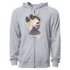 Icon Unisex Lightweight Loopback Terry Full-Zip Hooded Sweatshirt Thumbnail