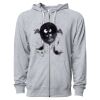 Icon Unisex Lightweight Loopback Terry Full-Zip Hooded Sweatshirt Thumbnail