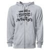 Icon Unisex Lightweight Loopback Terry Full-Zip Hooded Sweatshirt Thumbnail