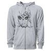 Icon Unisex Lightweight Loopback Terry Full-Zip Hooded Sweatshirt Thumbnail