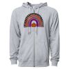 Icon Unisex Lightweight Loopback Terry Full-Zip Hooded Sweatshirt Thumbnail