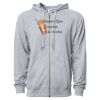 Icon Unisex Lightweight Loopback Terry Full-Zip Hooded Sweatshirt Thumbnail