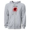 Icon Unisex Lightweight Loopback Terry Full-Zip Hooded Sweatshirt Thumbnail