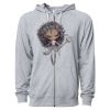 Icon Unisex Lightweight Loopback Terry Full-Zip Hooded Sweatshirt Thumbnail