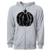 Icon Unisex Lightweight Loopback Terry Full-Zip Hooded Sweatshirt Thumbnail