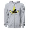 Icon Unisex Lightweight Loopback Terry Full-Zip Hooded Sweatshirt Thumbnail