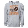 Icon Unisex Lightweight Loopback Terry Full-Zip Hooded Sweatshirt Thumbnail