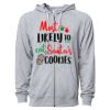 Icon Unisex Lightweight Loopback Terry Full-Zip Hooded Sweatshirt Thumbnail