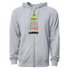 Icon Unisex Lightweight Loopback Terry Full-Zip Hooded Sweatshirt Thumbnail