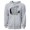 Icon Unisex Lightweight Loopback Terry Full-Zip Hooded Sweatshirt Thumbnail